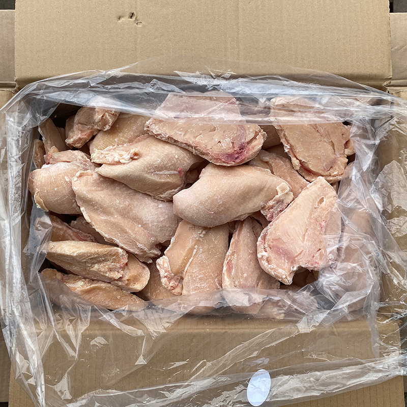 【鸡肉冻品】 青龙满族自治县中红三融鸡胸 10kg/箱 