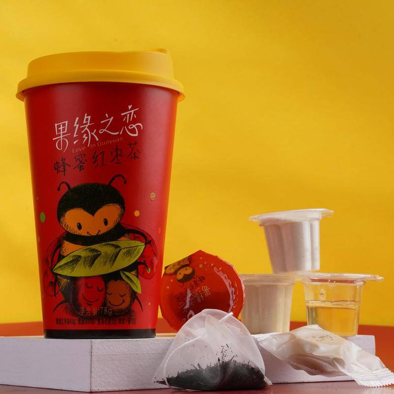 乐安县采蜂人蜂蜜果茶78g /杯