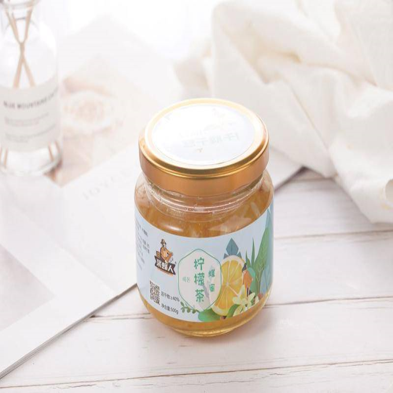 乐安县采蜂人蜂蜜柠檬茶500g/瓶