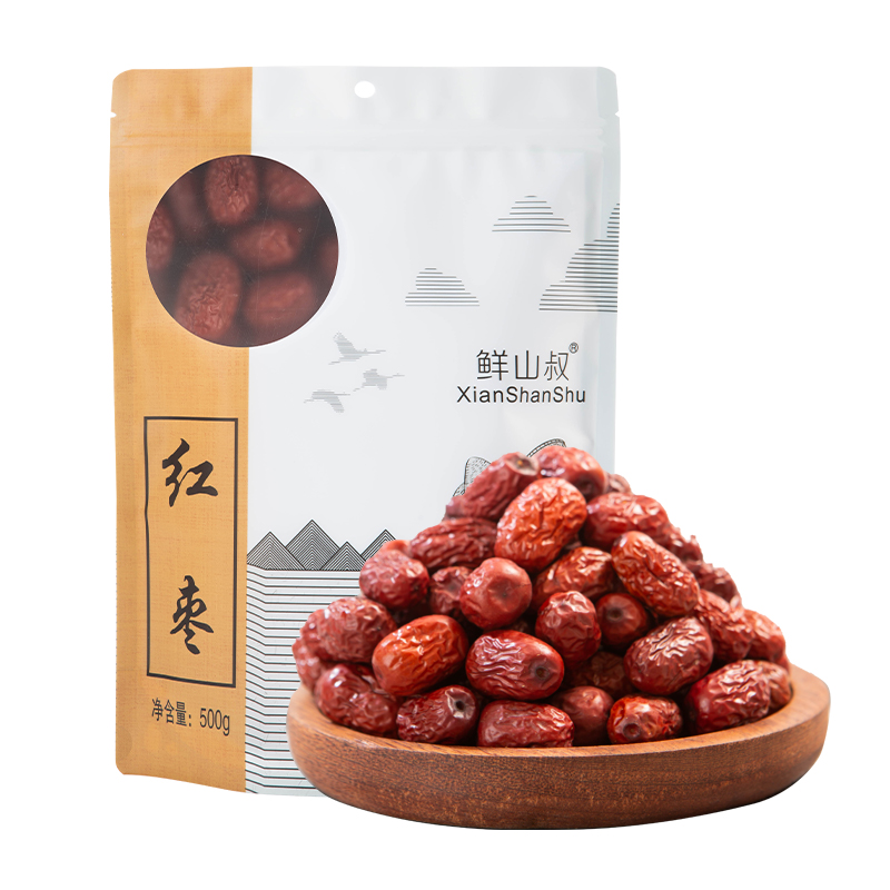 古田县鲜山叔 新疆小枣500g/1袋