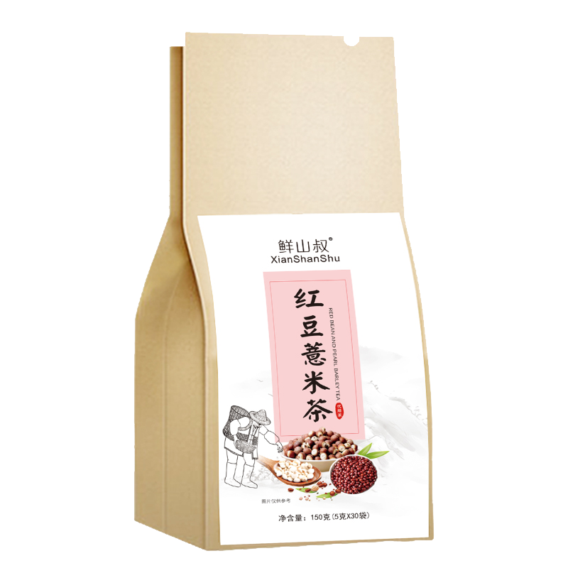 古田县鲜山叔 红豆薏米茶150g/1袋