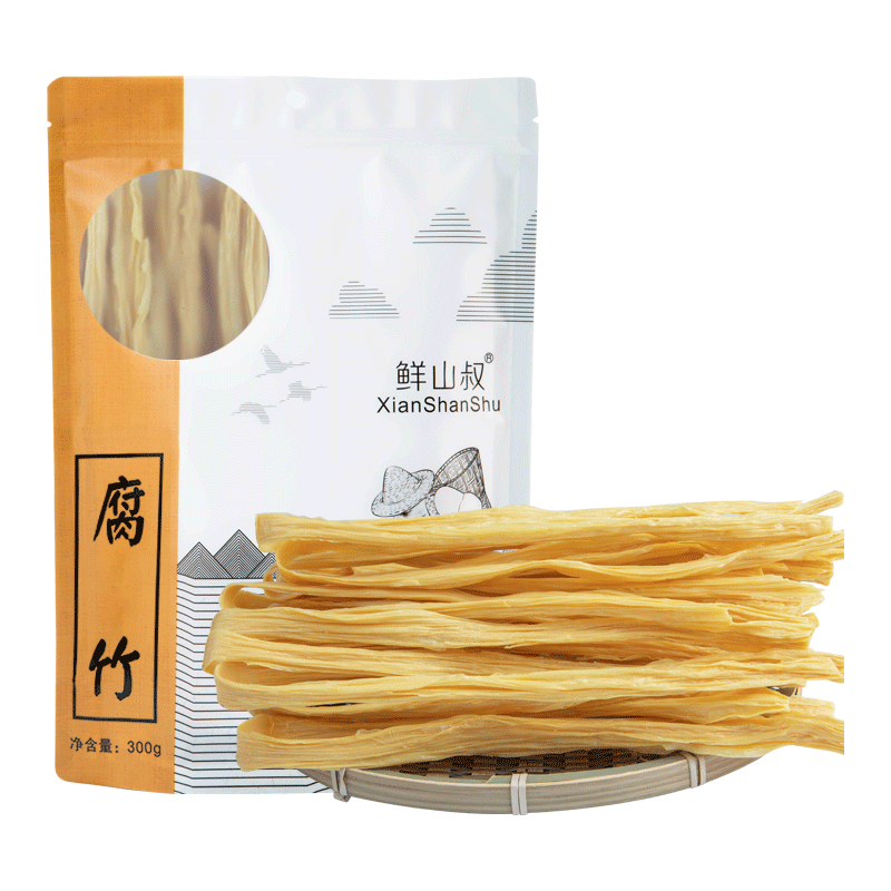 古田县鲜山叔 腐竹300g/1袋