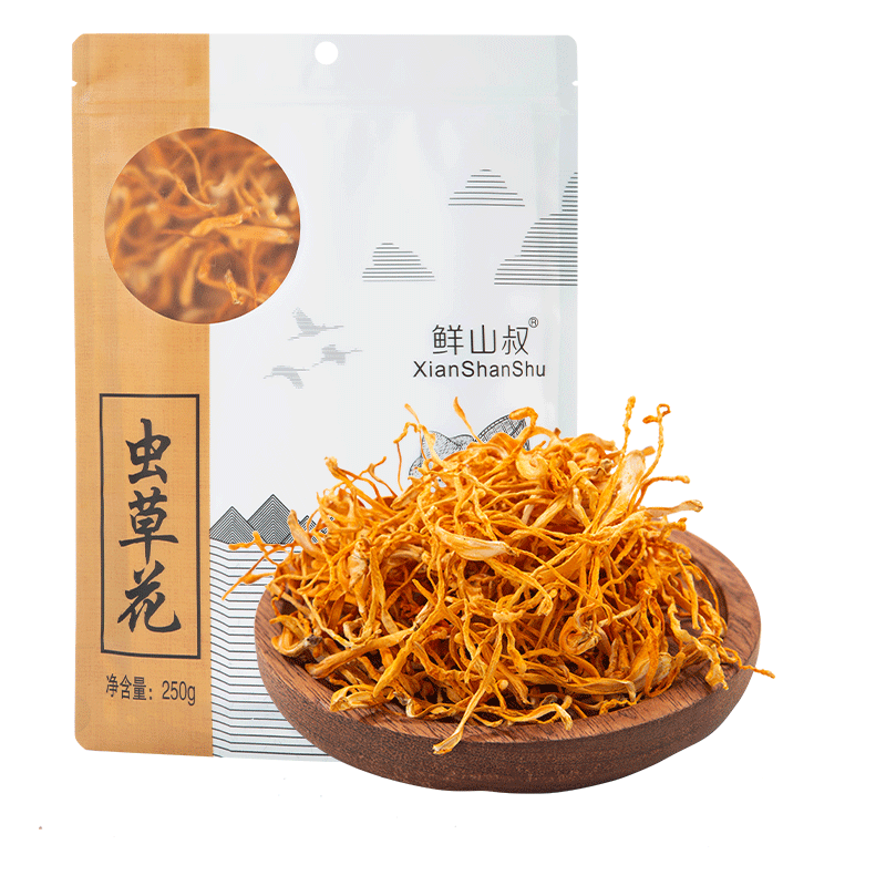 古田县古田县鲜山叔 虫草花250g/1袋