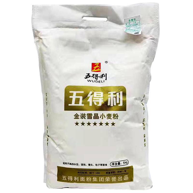 大名县 五得利面粉七星雪晶小麦面粉5kg