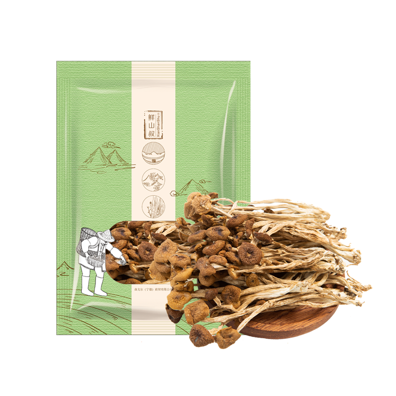 古田县古田县鲜山叔 不开伞茶树菇250g/1袋